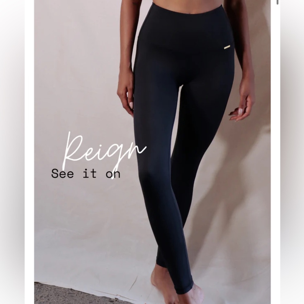 Cleo Harper Reign Black Leggings Activewear
